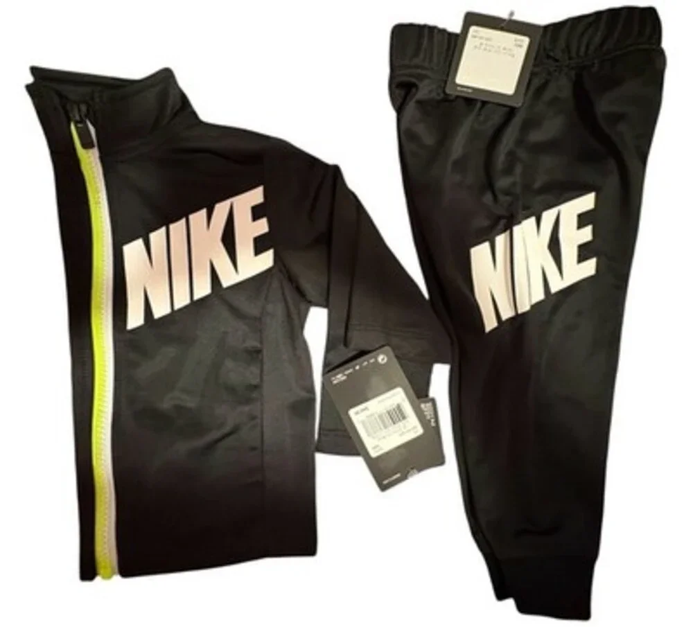 Nike Black Two Piece Tracksuit 12 Months NWT Baby Boy